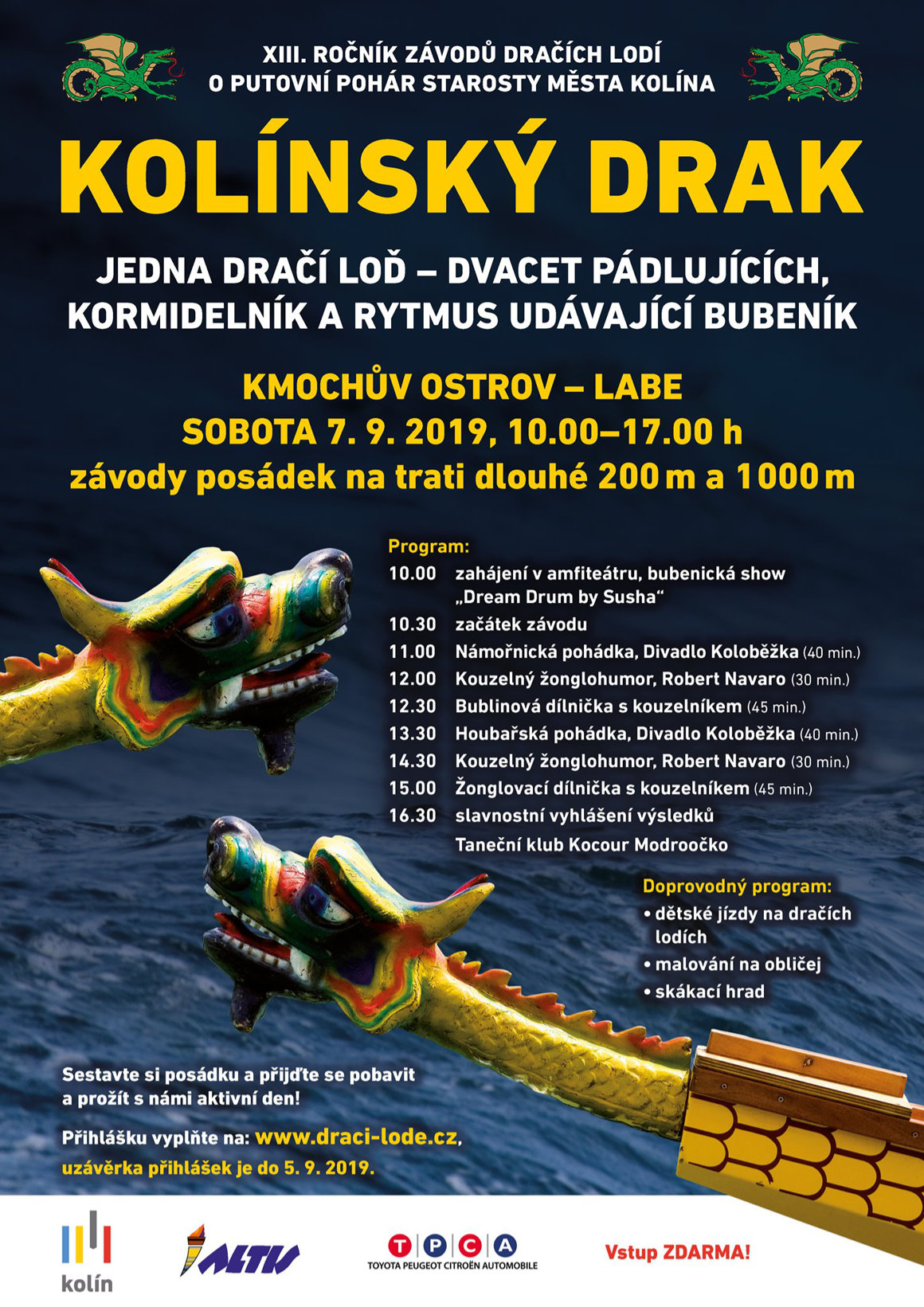 Kolínský drak 2019
