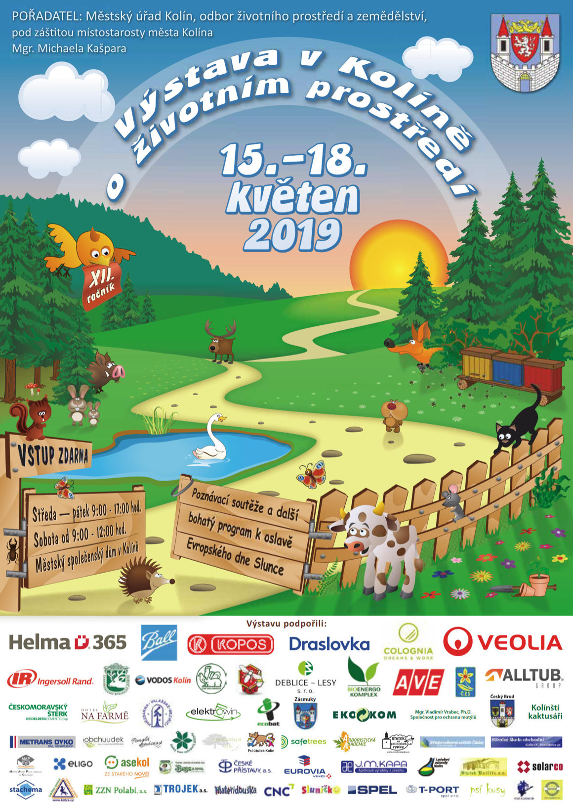 Výstava v Kolíně o životním prostředí 15.-18. květen 2019