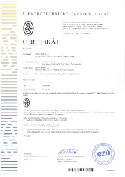 Certifikát ESČ