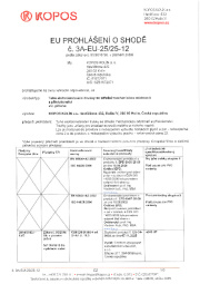 Prohlášení o shodě