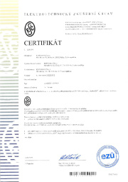 Certifikát ESČ