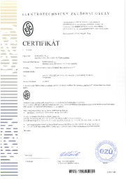 Certifikát ESČ