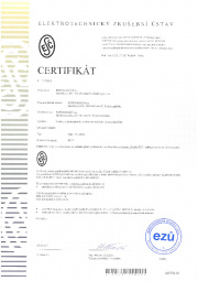 Certifikát ESČ