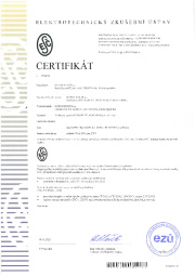 Certifikát ESČ