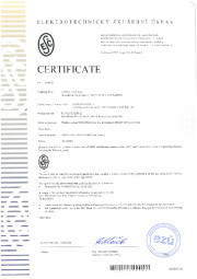 Certificate ESČ