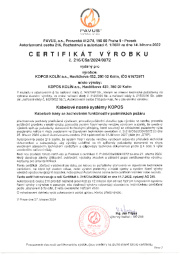 Certifikát