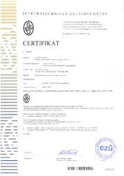 Certifikát ESČ