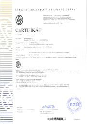 Certifikát ESČ