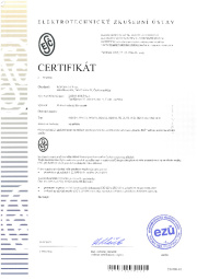 Certifikát ESČ