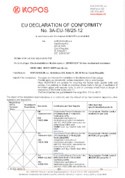 Conformity declaration