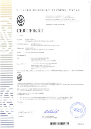 Certifikát ESČ