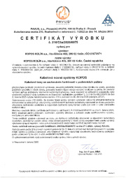 Certifikát