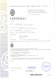 Certifikát ESČ