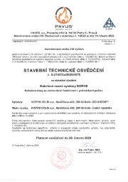 Stavební technické osvědčení