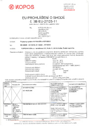 Prohlášení o shodě