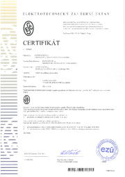 Certifikát ESČ