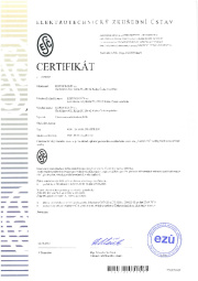 Certifikát ESČ