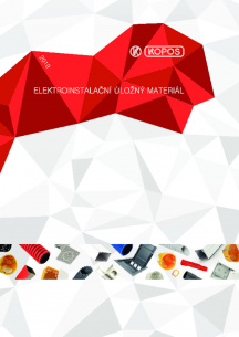 Elektroinstalační úložný materiál