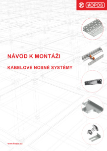 Návod k montáži - Kabelové nosné systémy