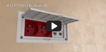 Embedded thumbnail for Montážní návod víceúčelové elektrinstalační krabice KOPOBOX mini B