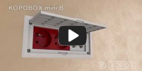 Embedded thumbnail for Montážní návod víceúčelové elektrinstalační krabice KOPOBOX mini B